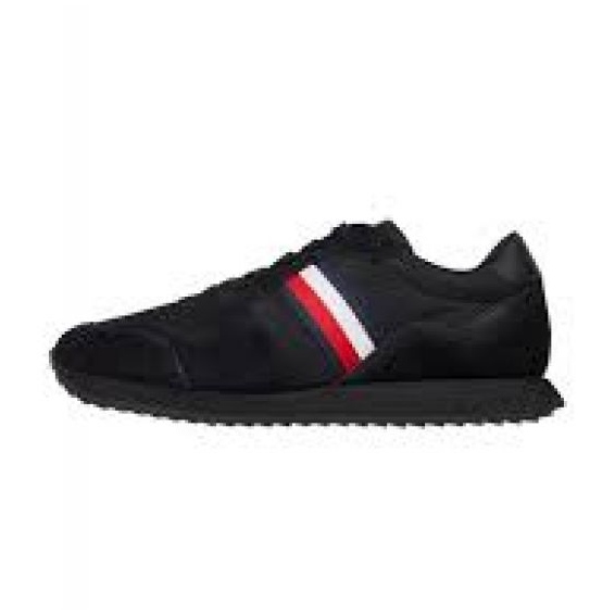 Pantofi Tommy Hilfiger Runner Evo Mix M FM0FM04699 Bds negru