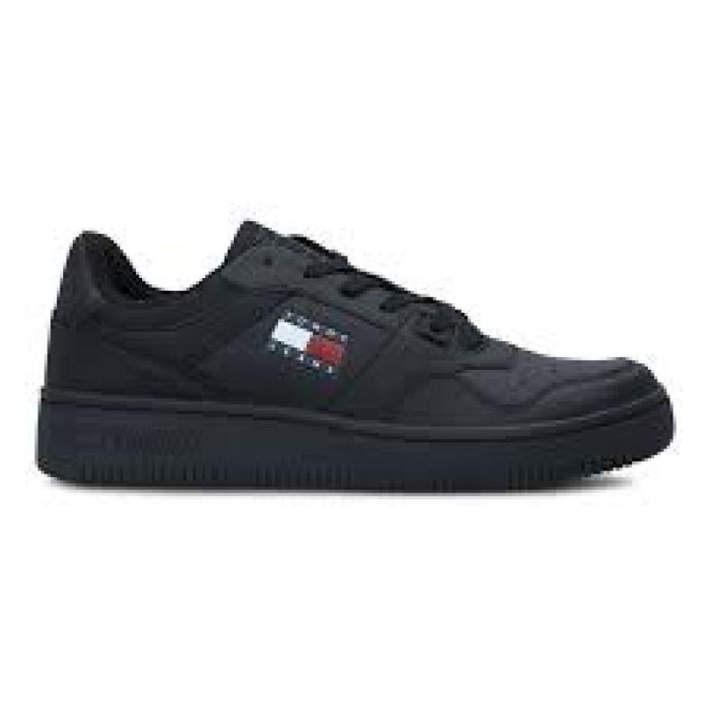 Tommy Hilfiger Retro Basket Ess M EM0EM00955 Pantofi Ogk negru
