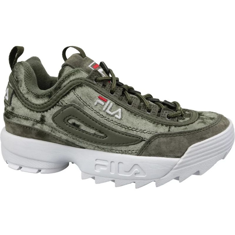 Pantofi Fila Disruptor S Low W 1010555-50I verde Pantofi Fila Disruptor S Low W 1010555-50I verde