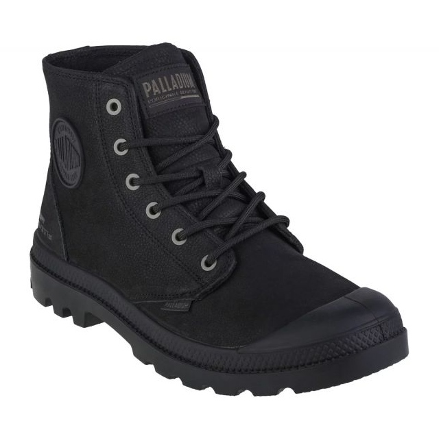 Pantofi Palladium Pampa Hi Supply Lth W 77963-001-M negru