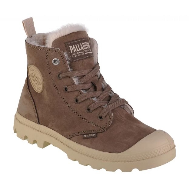 Pantofi Palladium Pampa Hi Zip Wl 95982-212-M maro