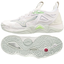 Pantofi de volei Mizuno Wave Momentum 3 W V1GC231235 alb