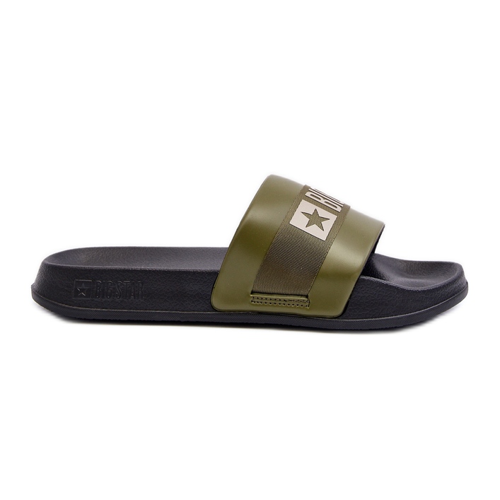 Flip-flops clasici pentru bărbați Big Star LL174458 kaki verde