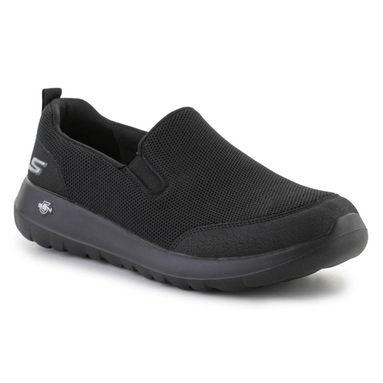 Pantofi Skechers Go Walk Max Clinched M 216010-BBK negru Pantofi Skechers Go Walk Max Clinched M 216010-BBK negru