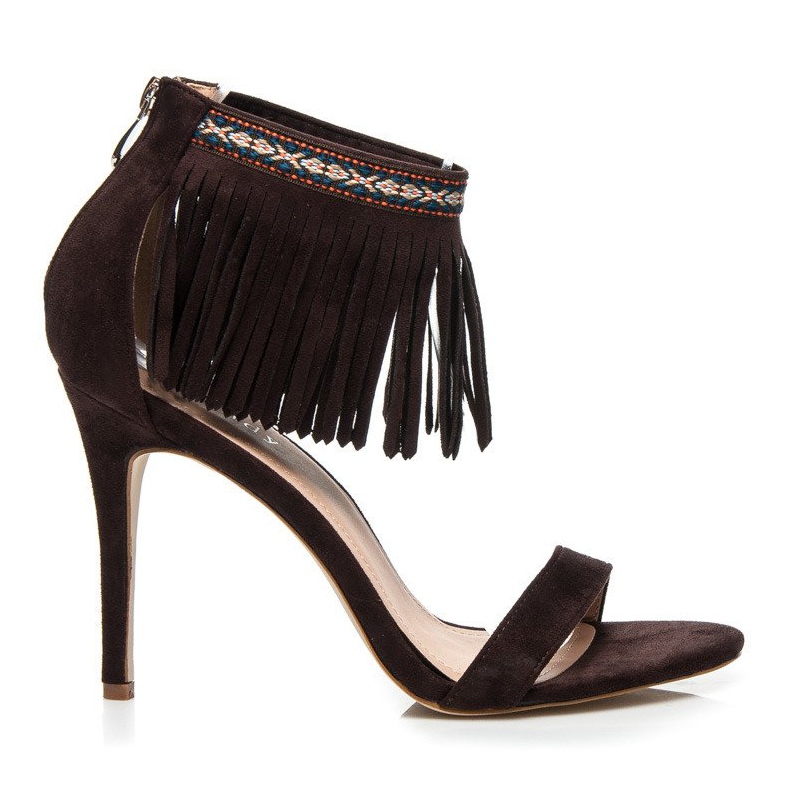 Wilady Sandale boho maro