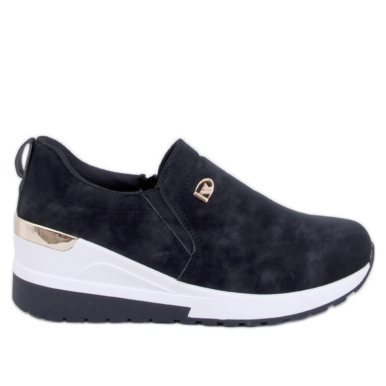 Hense Black pantofi cu pană negru Hense Black pantofi cu pană negru