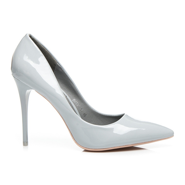 Queen Bee Tocuri înalte lacuite Passion gri