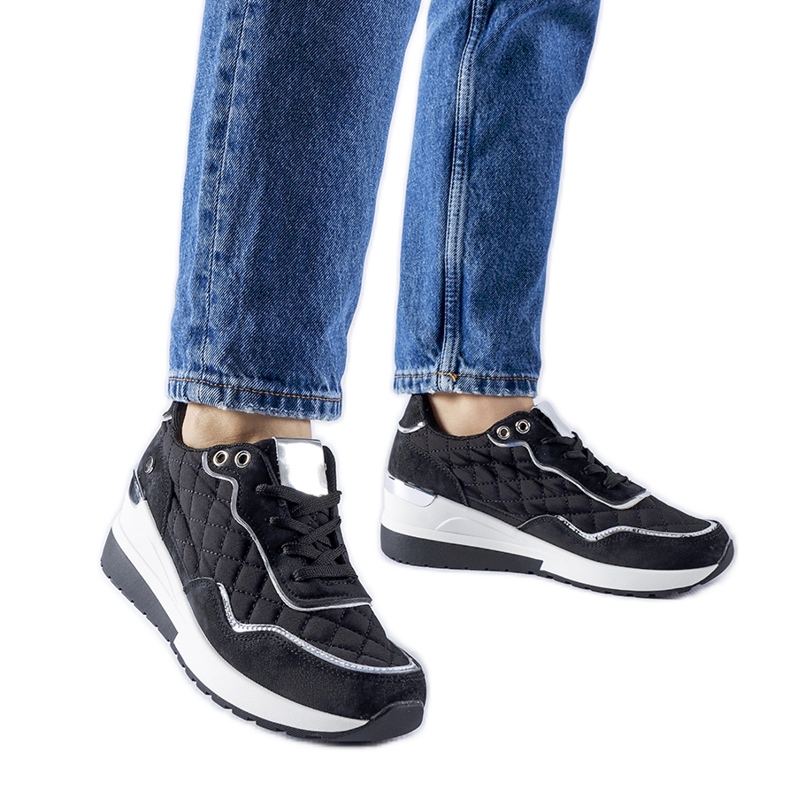 Tenisi negri cu pană Pisignano negru