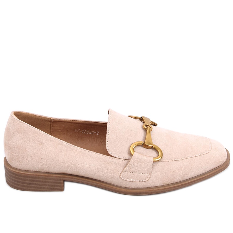 Mocasini de dama Linda Beige bej