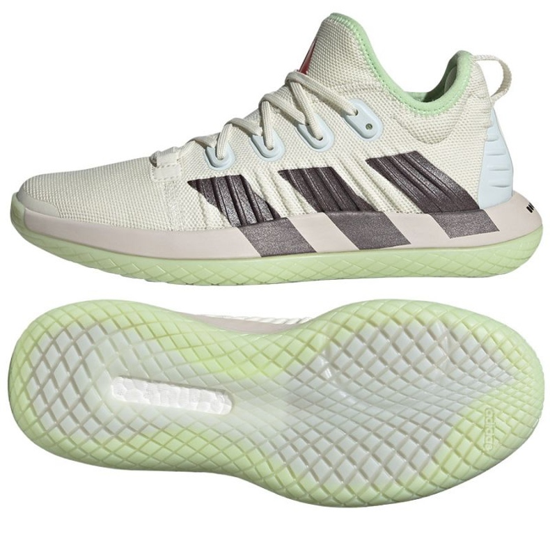 Pantofi de handbal Adidas Stabil Next Gen W ID3600 alb