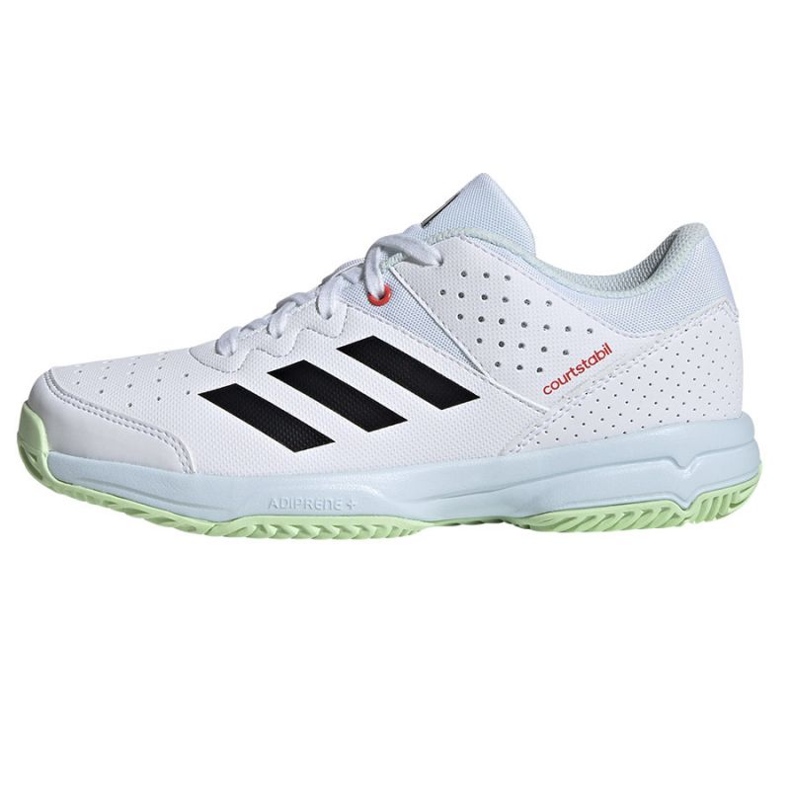 Pantofi de handbal Adidas Court Stabil Jr ID2462 alb