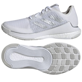 Pantofi de volei Adidas Crazyflight W IG3970 alb Pantofi de volei Adidas Crazyflight W IG3970 alb