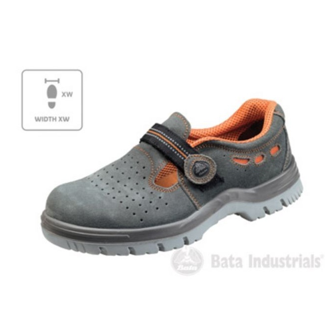 Sandale Bata Industrials Riga Xw U MLI-B22B3, gri închis