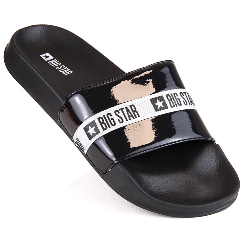 Flip-flops negri pentru damă Big Star GG274A007 negru