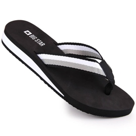 Flip-flops negri pentru damă Big Star LL274781 negru