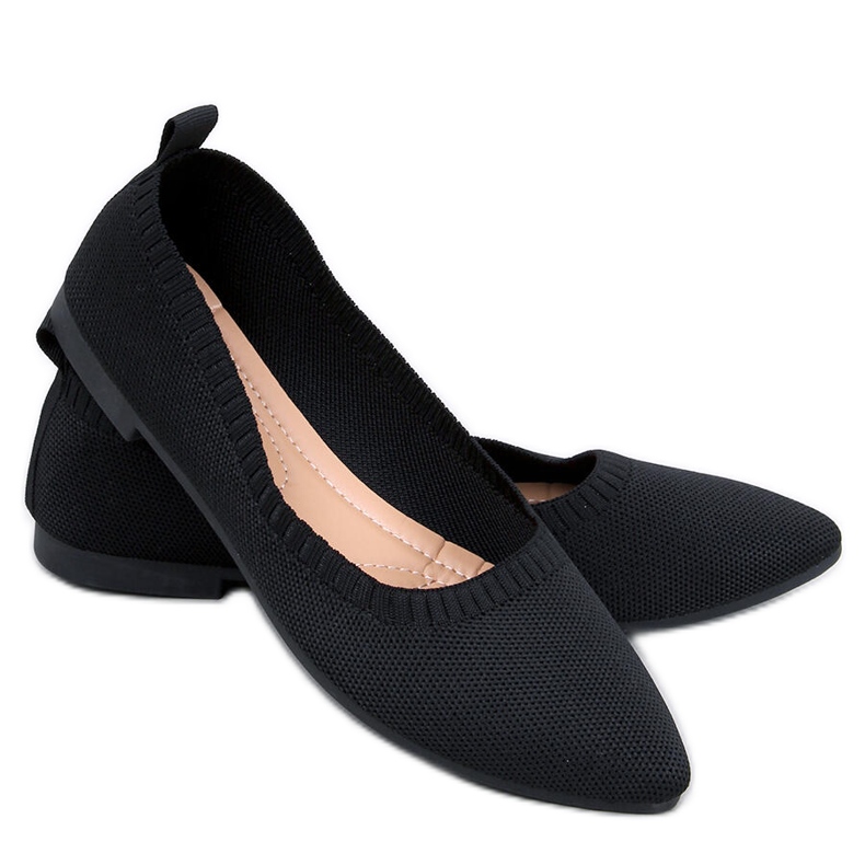 Balerini ajurati Kreiss Black negru Balerini ajurati Kreiss Black negru