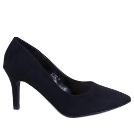 Tocuri înalte Eurielle Black de damă clasice negru Tocuri înalte Eurielle Black de damă clasice negru