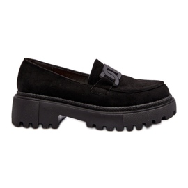 Mocasini De Dama Cu Lant Negru Mevre Mocasini De Dama Cu Lant Negru Mevre