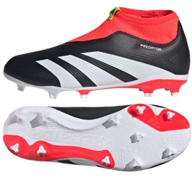 Pantofi Adidas Predator League Ll Fg Jr IG7754 negru Pantofi Adidas Predator League Ll Fg Jr IG7754 negru