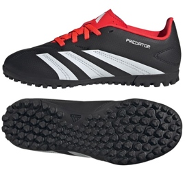 Pantofi Adidas Predator Club L Tf Jr IG5437 negru Pantofi Adidas Predator Club L Tf Jr IG5437 negru