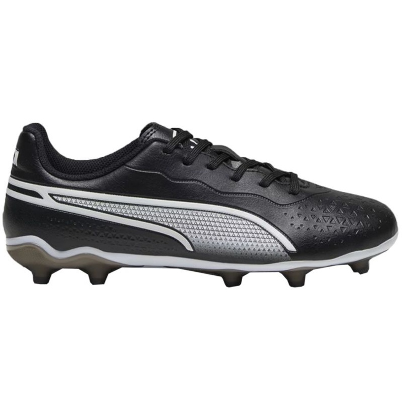 Pantofi de fotbal Puma King Match FG/AG Jr 107573 01 negru