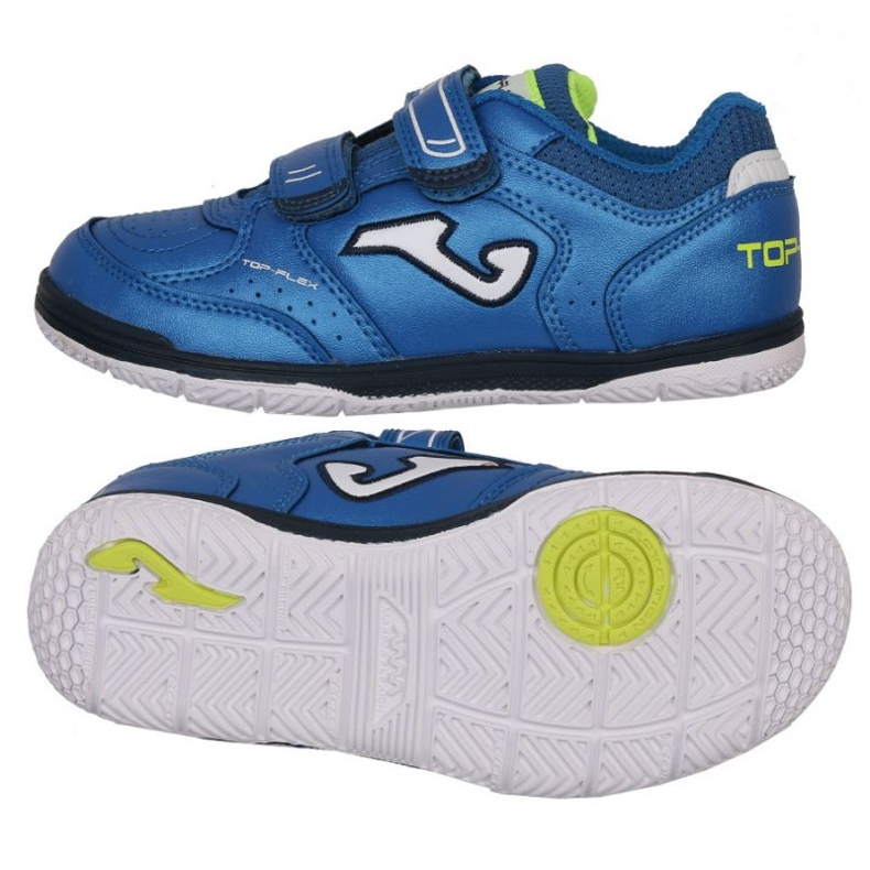 Pantofi de fotbal Joma Top Flex In Jr TPJS2444INV albastru