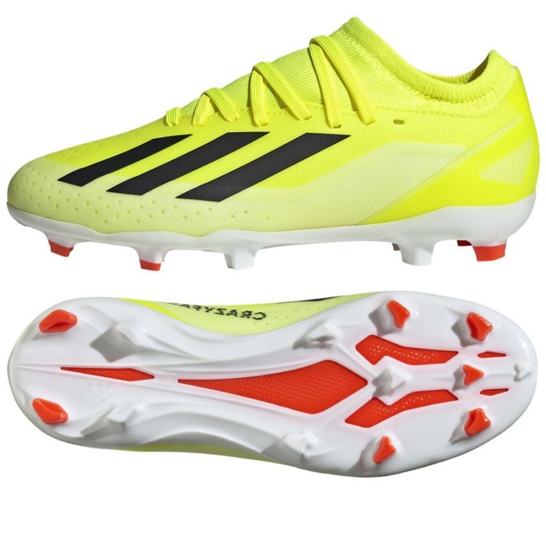 Pantofi Adidas X Crazyfast League Fg Jr IF0691 galben