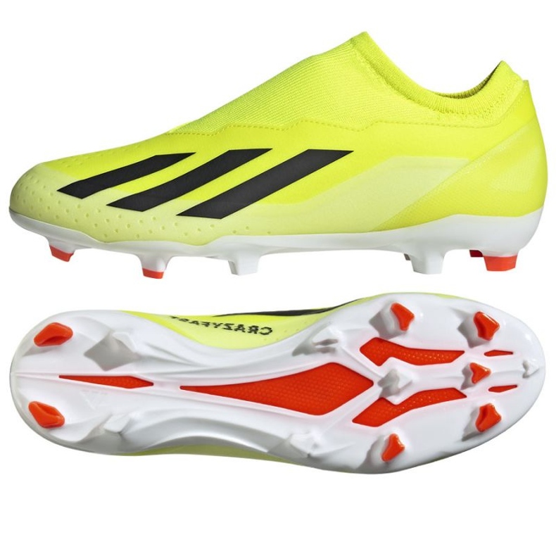 Pantofi Adidas X Crazyfast League Ll Fg M IG0622 galben Pantofi Adidas X Crazyfast League Ll Fg M IG0622 galben