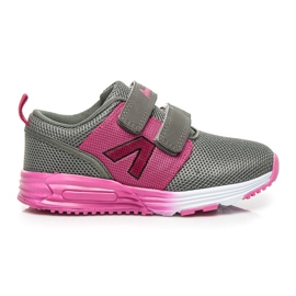 American Club Pantofi sport din piele gri American Club Pantofi sport din piele gri