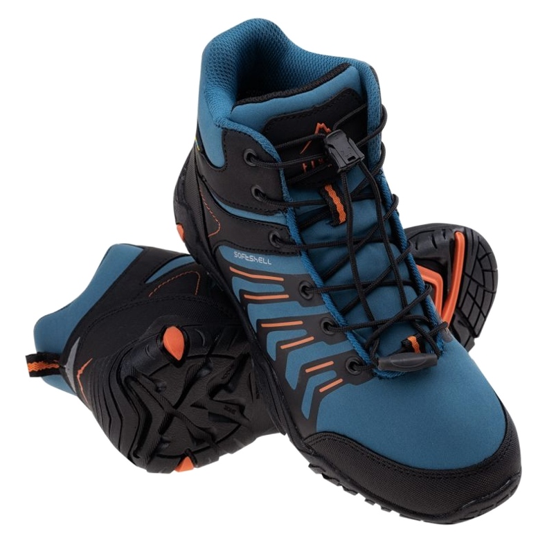 Pantofi Elbrus Erimley Mid Wp Teen 92800377064 negru