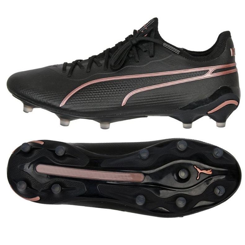 Pantofi de fotbal Puma King Ultimate FG/AG M 107563-07 negru