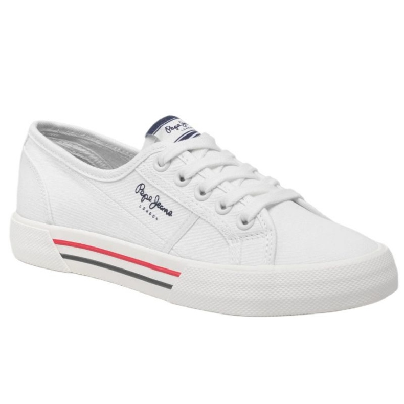 Pantofi Pepe Jeans Brady Basic W PLS31287 alb Pantofi Pepe Jeans Brady Basic W PLS31287 alb