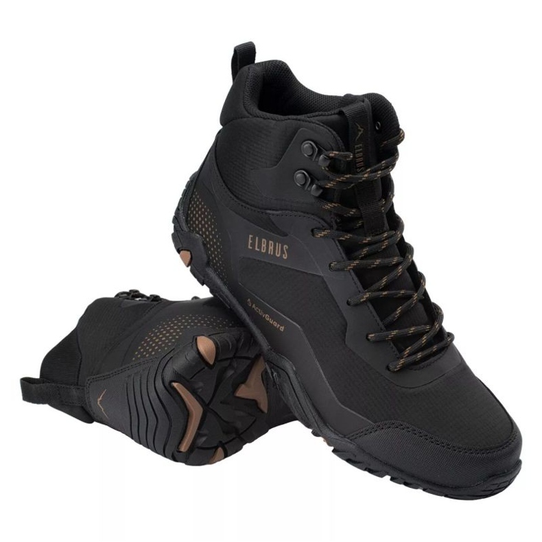 Pantofi Elbrus Jeffrey Mid Ag M 92800555512 negru