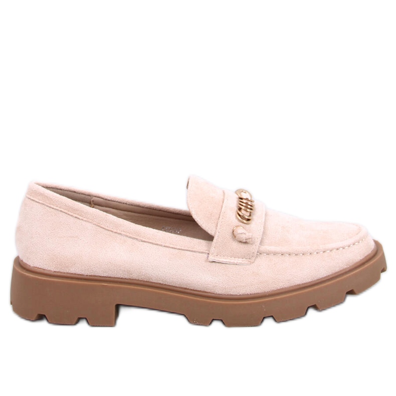 Mocasini de dama Molla Beige bej