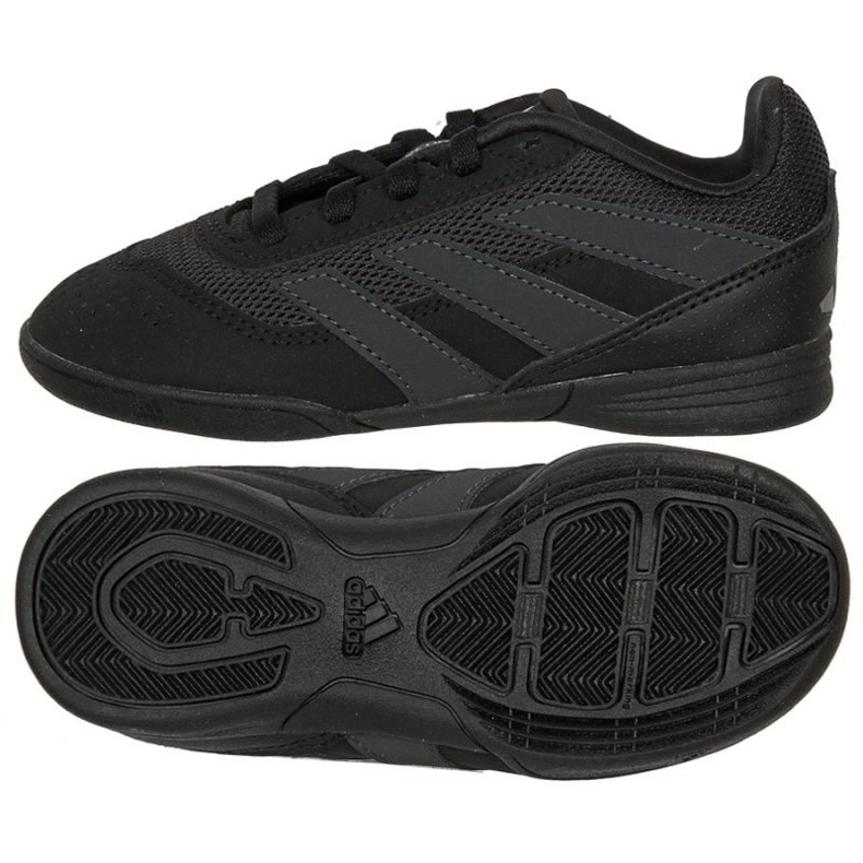 Pantofi de fotbal Adidas Predator Club In Jr IG5434 negru