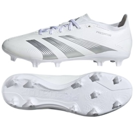 Pantofi de fotbal adidas Predator League L Fg M IE2372 alb