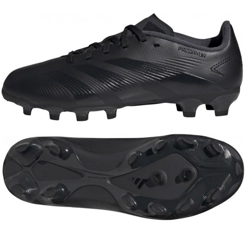 Pantofi de fotbal Adidas Predator League L Mg Jr IG5441 negru