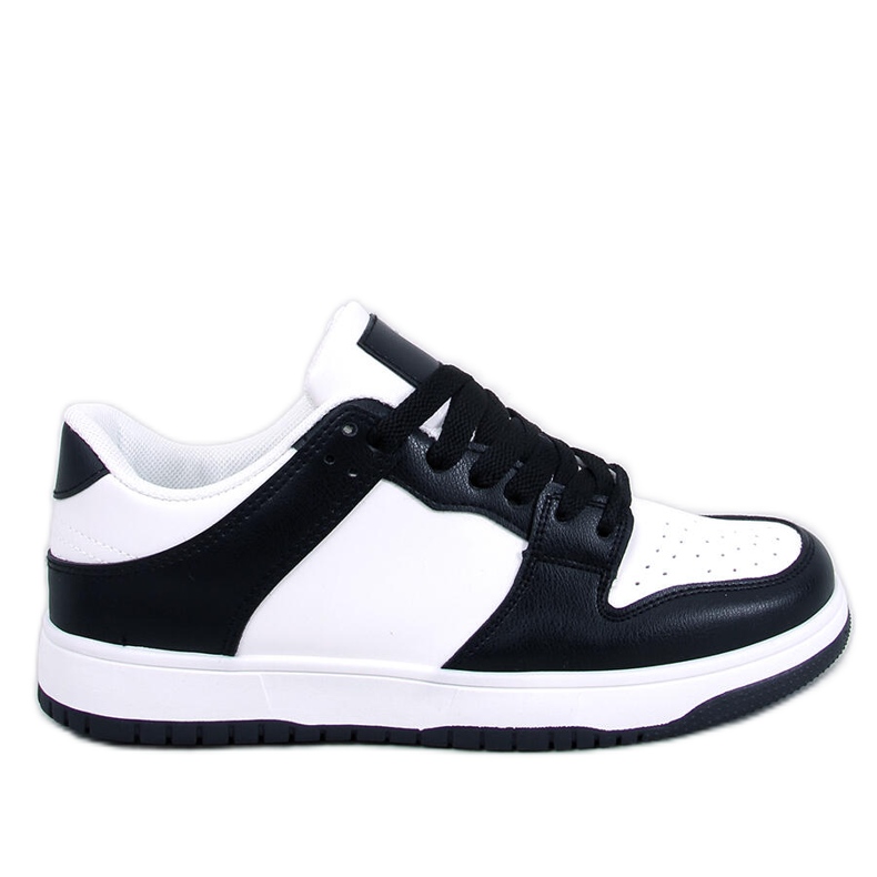 Tenisi bicolor Ballou Black alb Tenisi bicolor Ballou Black alb