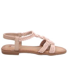 Sandale boho șir Ashes Khaki bej Sandale boho șir Ashes Khaki bej