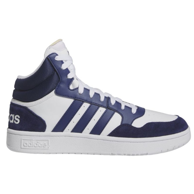 Pantofi Adidas Hoops 3.0 Mid M IG1432 alb