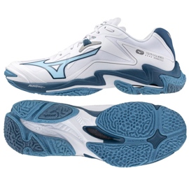 Pantofi de volei Mizuno Wave Lightning Z8 M V1GA240021 alb