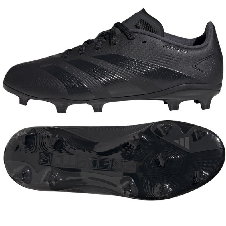 Pantofi Adidas Predator League L Fg Jr IG7750 negru Pantofi Adidas Predator League L Fg Jr IG7750 negru