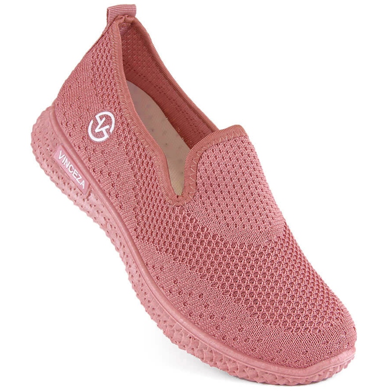 Pantofi sport slip-on dama, roz, Vinceza 34602