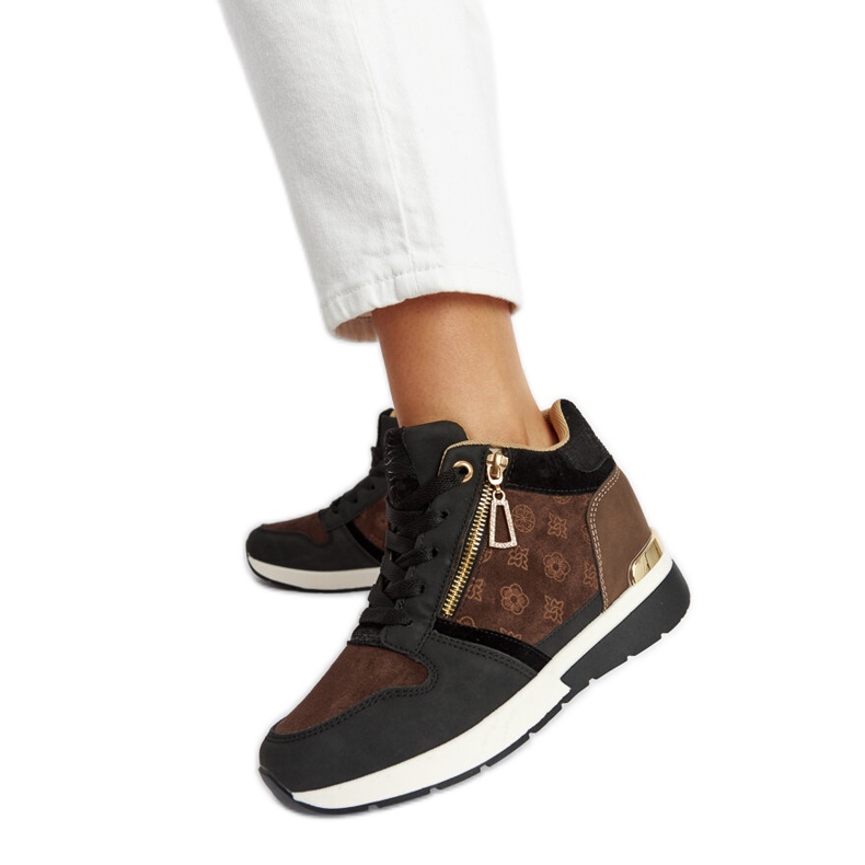 Tenisi cu pană Knoxville negri negru Tenisi cu pană Knoxville negri negru