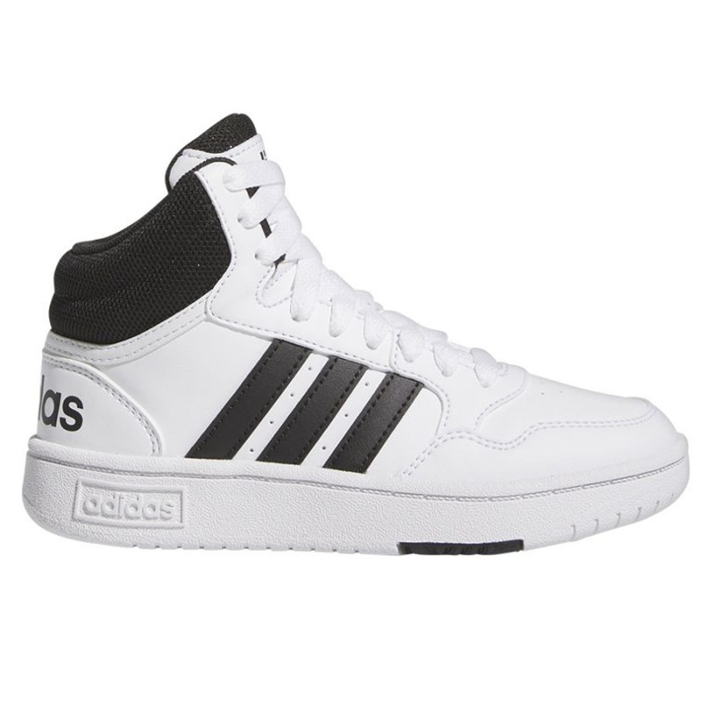 Pantofi Adidas Hoops Mid 3.0 K Jr IG3715 alb