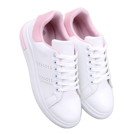 Tenisi Maes Pink cu pană alb Tenisi Maes Pink cu pană alb