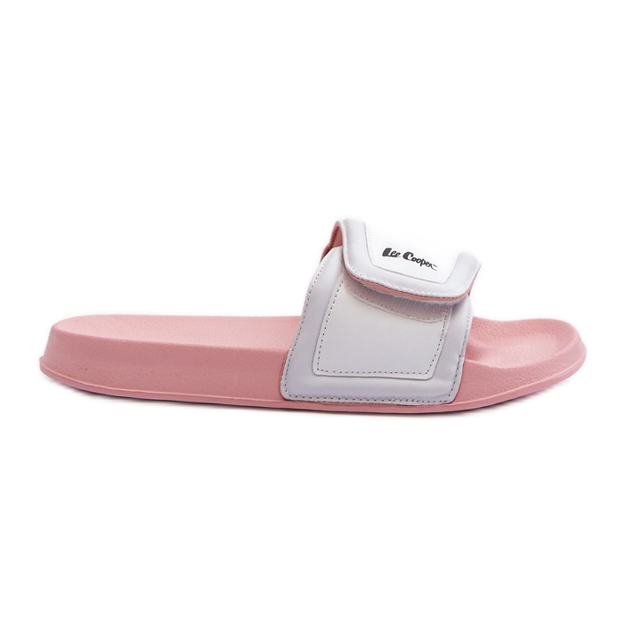 Flip-flops Lee Cooper pentru femei LCW-24-42-2491L alb/roz