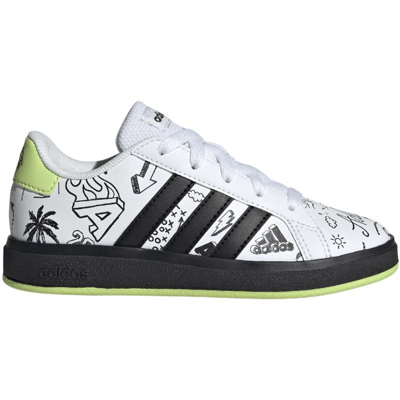 Pantofi Adidas Grand Court 2.0 Jr IG4853 alb