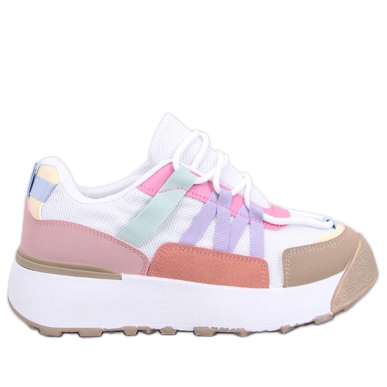 Tenisi dama Vince Color Mix alb Tenisi dama Vince Color Mix alb