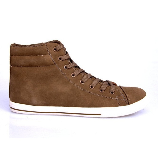 Stil 738 Camel High Sneakers maro